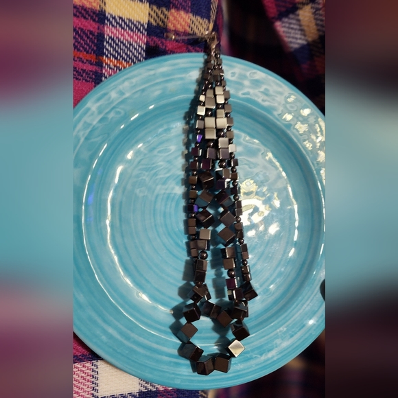 GRAPHITE GRAY NECKLACE - Picture 3 of 6